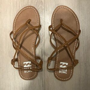Brand new Billabong brown sandal size 7
